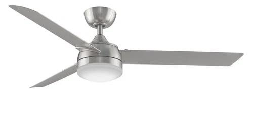 Fanimation Xeno Damp-56 Xeno 56" 3 Blade Indoor / Outdoor Ceiling - Nickel - Picture 1 of 2