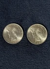 Peace Silver Dollars - 1922 with World Reserve Monetary Exchange Bag