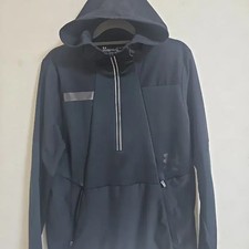Under Armour Storm Black Hoodie Anorak - Size M