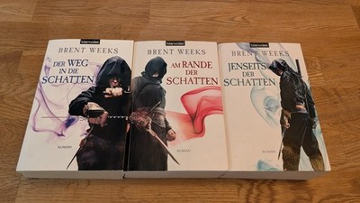 Brent Weeks Schatten-Trilogie 3 Bände Fantasy Taschenbuch