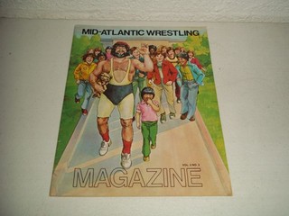 MID ATLANTIC WRESTLING MAGAZINE VOLUME 3 NUMBER 2 WWF NWA AWA WWE