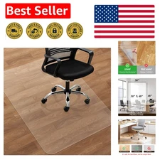 30"x48" Easy Clean Office Chair Mat - Toxin-Free Floor Protector for Home Use