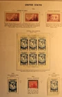 USA stamps 19th century collection lots, mint and  used - 1934 Nat Stamp Exb