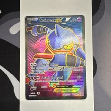 Pokémon Toxicroak EX 102/106 Flashfire Full Art Ultra Rare Holo 170 HP