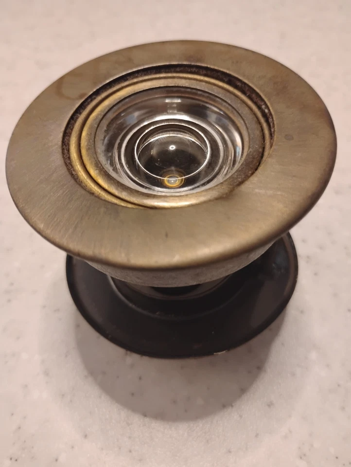 Антикварный наклонный латунный глазок 1947 г. (редкий) - Изображение 3 из 4