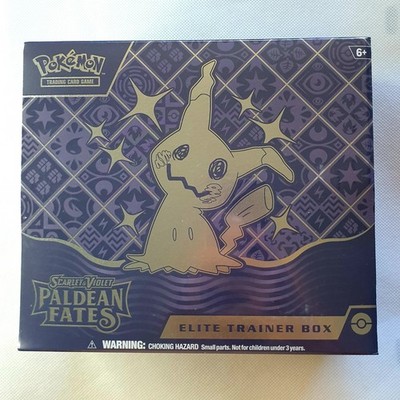 Scarlet & Violet: Paldean Fates ETB Elite Trainer Box Pokemon Card | SEALED | eBay Scarlet & Violet: Paldean Fates ETB Elite Trainer Box Pokemon Card | SEALED | eBay