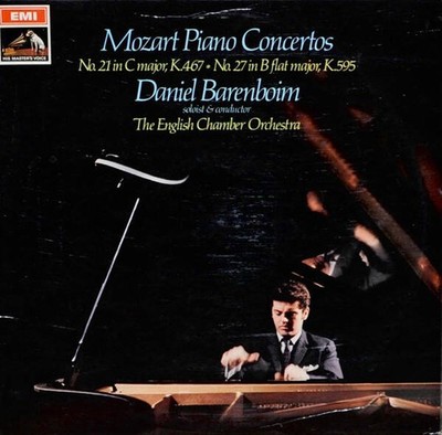 Wolfgang Amadeus Mozart , Daniel Barenboim , English Chamber