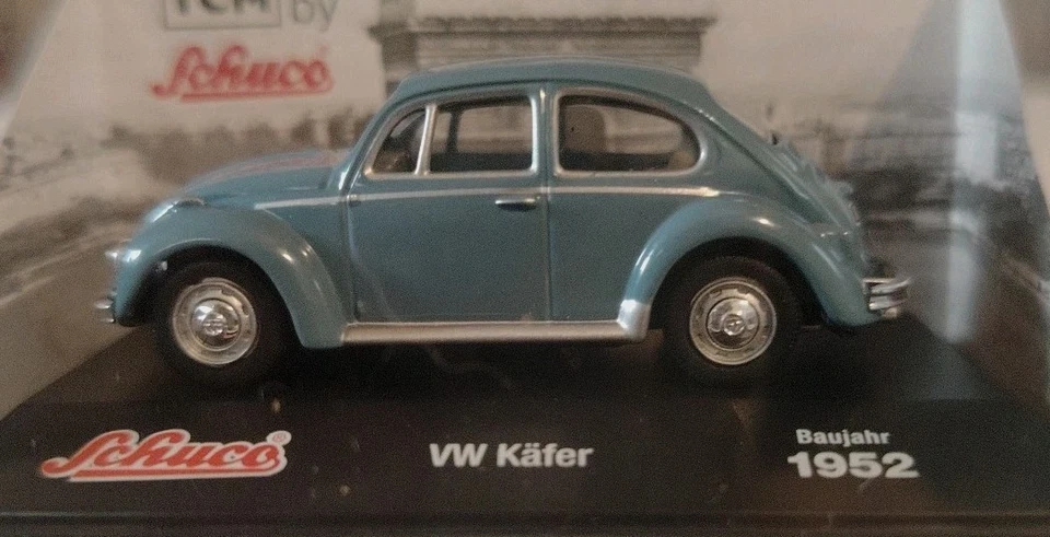 SCHUCO TCN 1/72 - VOLKSWAGEN MAGGIOLINO (1952) - Modellino Auto Metallo - #A100# - Immagine 2 di 4