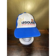 Legoland California Hat Kids Youth Cap Blue White Adjustable Theme Park