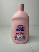 Playtex Baby Magic Vintage Gentle Lotion Original Baby Scent 15oz 2003 -4 Rare