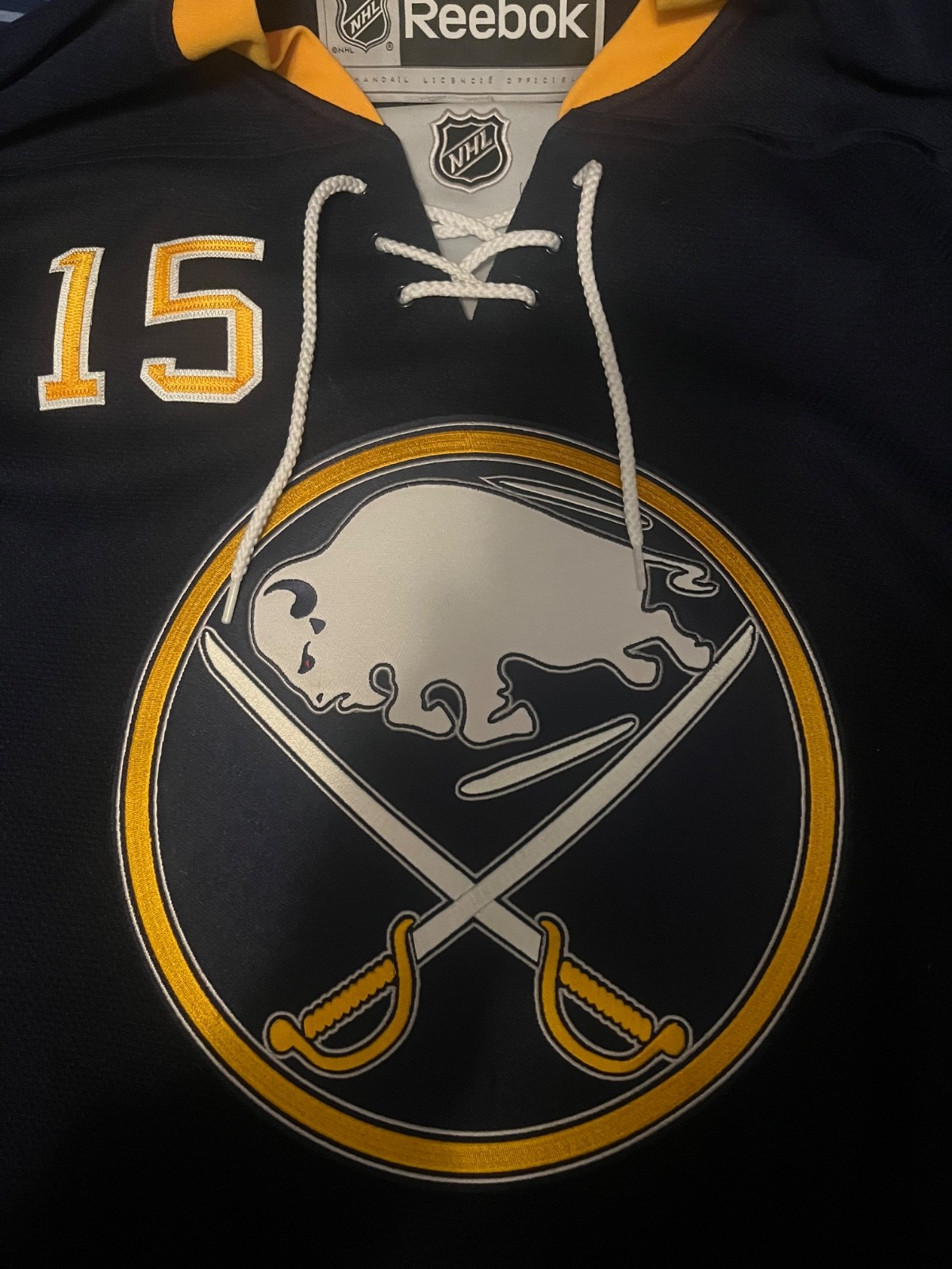 Jack Eichel Buffalo Sabres #15 Reebok jersey  thumbnail 3