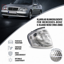 F&uuml;r Mercedes C-Klasse W202 S202 93-00 Blinkleuchte Frontblinker Rechts Wei&szlig;