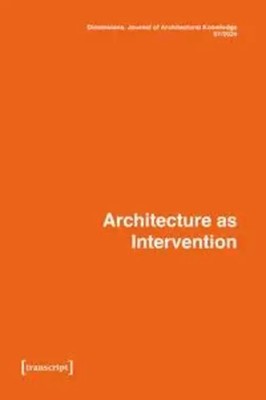 Dimensions. Journal of Architectural Knowledge Eva-Maria Ciesla (u. a.) Buch