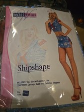 Shipshape Sexy Sailor Navy Dress Halloween Adult Costume XS 2-6 Secret Wishes