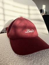 Levis Burgundy Adjustable Solid Baseball Cap ...