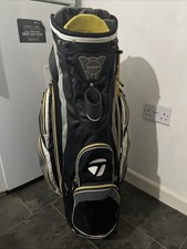 Taylormade Golf Cart Bag 14-Way Divider 8 Pockets All Zips Works No Raincover