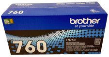 Genuine Brother TN-760 / TN760 High Yield Black Toner Cartridge for L2350DW