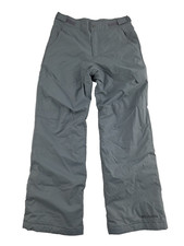 Columbia Kids Boys Ski Snowboard Pants Lined Grey 30X29 Size Large