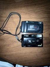 Minolta Freedom 50 35mm Compact Point  Shoot And Keystone Untested