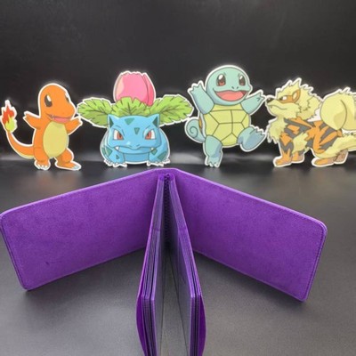 64 Pockets Collectors Binder New Pokemon TCG Eevee Psychic Glow Energy |  eBay