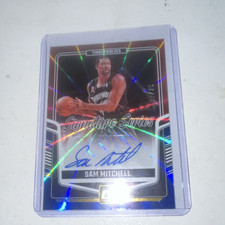 Panini Donruss 2024-25 Sam Mitchell Auto Holo Red & Blue Laser /25 Timberwolves