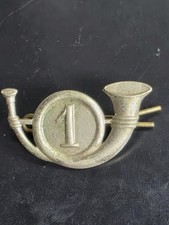 Belgique . Insigne de Béret . 1° Régiment de Chasseurs Belges