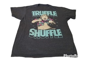 The Goonies Chunk Truffle Shuffle Black Graphic T Shirt Short Sleeve Mens L