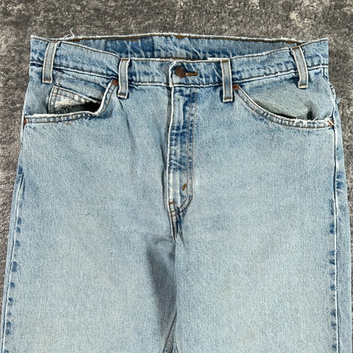 VTG Levis Orange Tab 505 Jeans Mens Actual 32 X 29 Blue Straight Leg 90s Grunge by Levi's, $32.98 - Photo 2