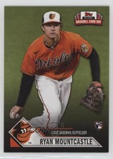 2021 Topps National Baseball Card Day Ryan Mountcastle #4 Rookie RC 12xy. rookie card picture
