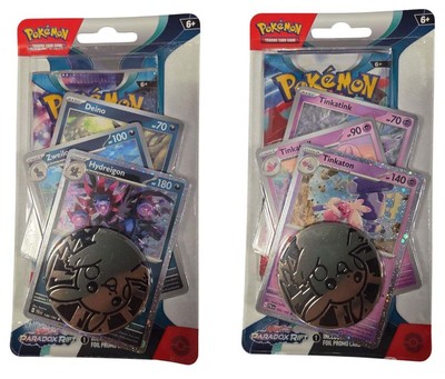 Pokémon Scarlet & Violet 4 - Paradox Rift - Premium Checklane Blister - Englisch