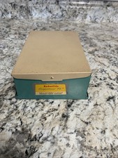 Vintage Kodak Slide Compartment File Metal  Plastic Box Green  Tan 60 USA