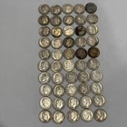 Lot of (50) Silver Roosevelt Dimes Mixed Years Circulated $5.00 Face Value