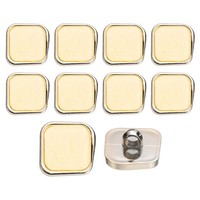 10 StüCk 21Mm Vintage Resin-KnöPfe FüR MäNtel, Beige