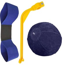 Golf Swing Training Aid Wrist Hinge Adjustable Arm Band with Hanger Ball Conn...