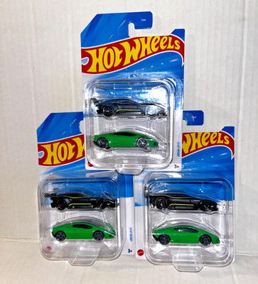 Hot Wheels 2025 2pk Aston Martin Vulcan & Lamborghini Huracan LP 610-4 Lot of 3