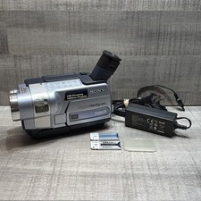  Semi Working  Sony Handycam DCR-TRV350 NTSC Digital8/Hi8/Video8 NightShot