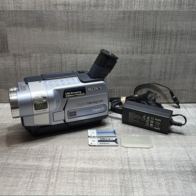 **Semi Working** Sony Handycam DCR-TRV350 NTSC Digital8/Hi8/Video8 NightShot
