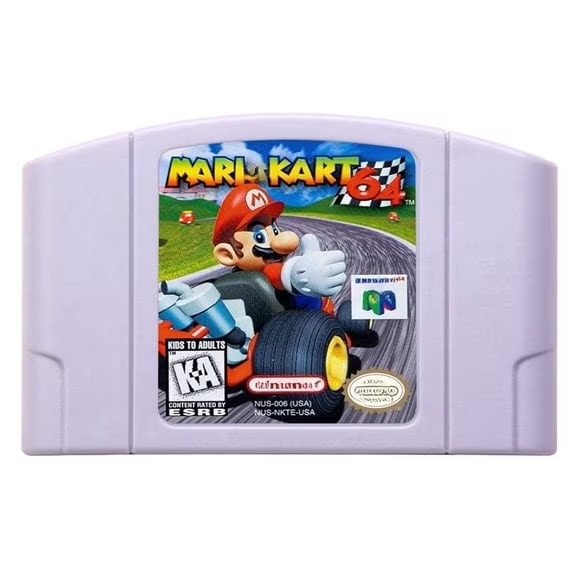 Mario Kart 64 N64 Games for Nintendo 64 US Version NEW