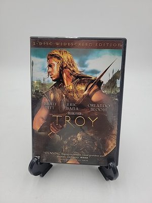 #ad Troy Two Disc Widescreen Edition DVD Brad Pitt Orlando Bloom Eric Bana $7.15