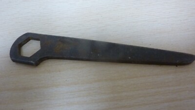 SEHR ALTES WERKZEUG OLDTIMER KFZ WERKZEUG 5 ZOLL SCHLÜSSEL ? # 1213