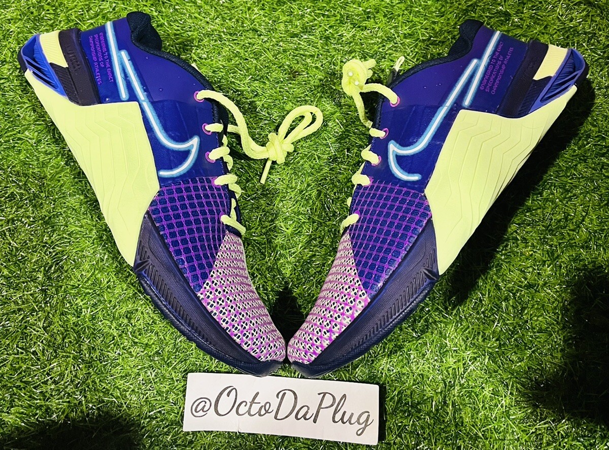 ☆韓国の人気☆【NIKE】☆NIKE METCONE 8 AMP(W)☆22-26cm☆ Nike Men's Metcon 8 AMP Purple Athletic Training Lifting Gym