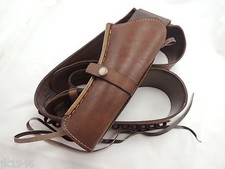 TRADITIONAL FAST DRAW OILED BROWN LEATHER RH HOLSTER COWBOY