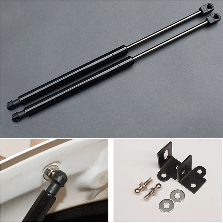 Capó delantero cargado de gas soportes de elevación puntales de amortiguador varilla de hélice para Toyota Yaris Foto 3 de 4