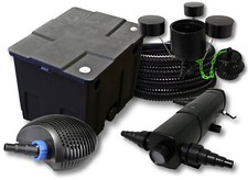 TTSet filtro per 12000l Chiarificatore 36W Pompa 20W Tubo 25m Skimmer CSP-250