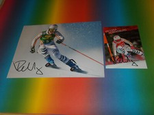 Viktoria Rebensburg Ski Alpin  signiert signed Autogramm auf 20x28 Foto + AK