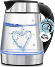 Zulay Kitchen Fast Boiling Electric Water Kettle - 1.7L, 1500W, Auto Shut-Off