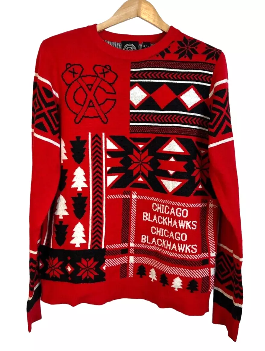 Chicago Blackhawks Ugly Christmas Sweater