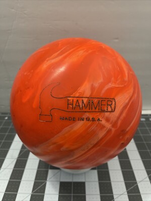 Hammer Vibe Orange 13.10 lb Bowling Ball Used | eBay