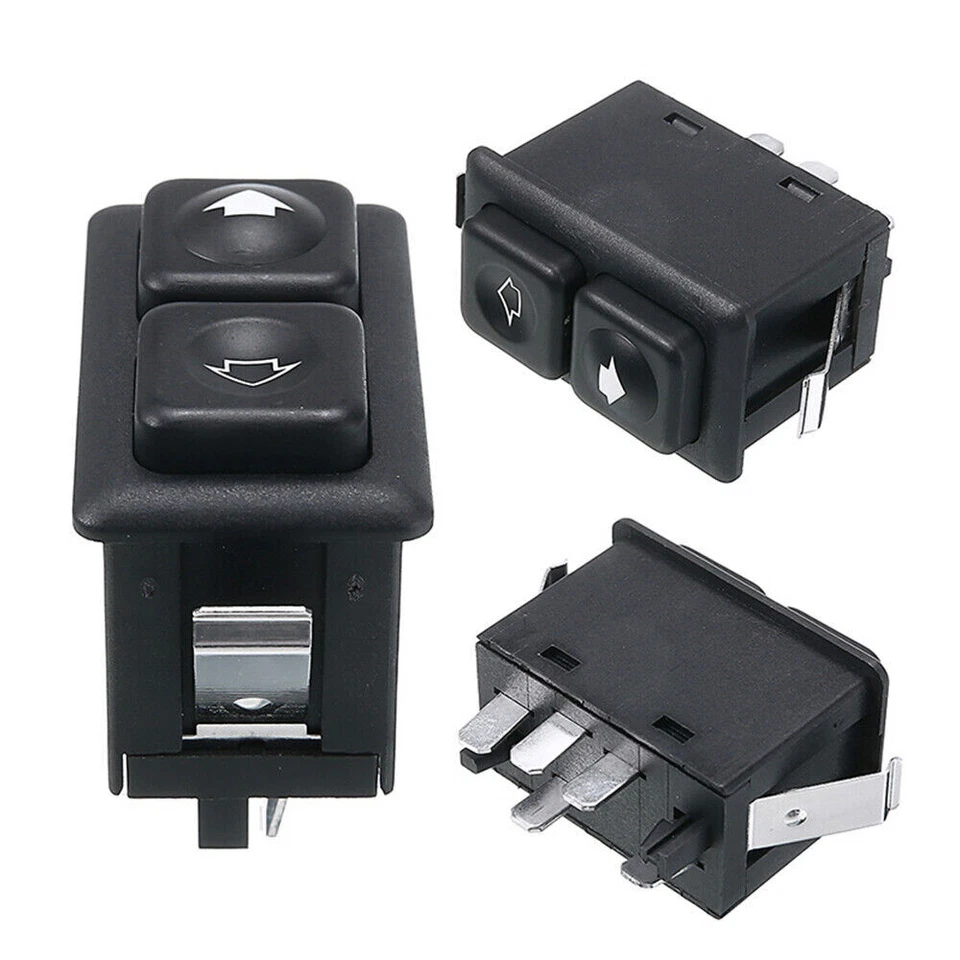 Set of 4 Illuminated Power Window Switch 61311381205 For BMW E23 E24 E28 E30 Foto 3 de 4