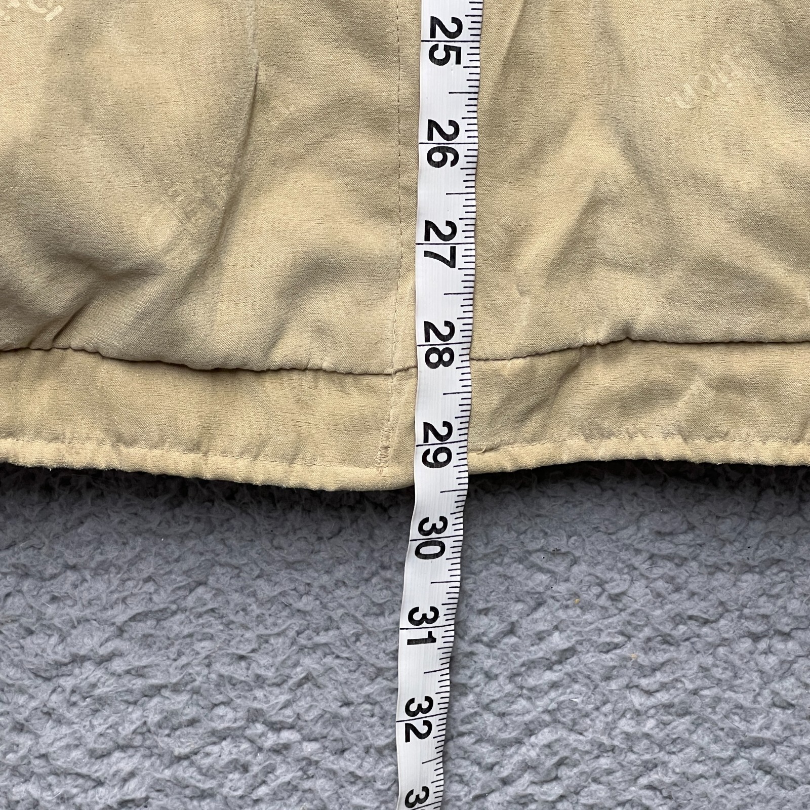 Ecko Function Jacket Coat Mens Large Beige Tan Fa… - image 5